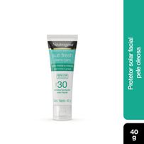 Protetor Solar Neutrogena Sun Fresh Oily Skin Sem Cor FPS 30 40g