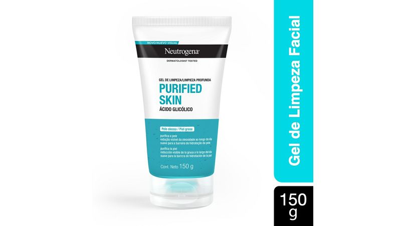 Gel De Limpeza Facial Neutrogena Purified Skin 150g