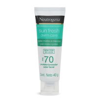 Protetor Solar Facial Neutrogena Sun Fresh Oily Skin Sem Cor FPS 70 40g