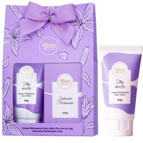 Kit Sehven Flor de Lis Creme Hidratante para Mãos 50g + Sabonete Perfumado 130g