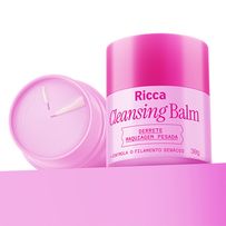 Derrete Maquiagem Pesada Ricca Cleansing Balm 30g