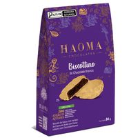 Biscottino de Chocolate Branco Haoma 84g