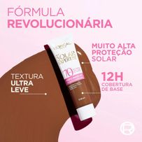 Protetor Solar Facial L’Oréal Paris Solar Expertise Efeito Make Up FPS70 Cor 6.0 30g