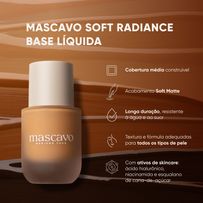 Base Líquida Soft Radiance Mascavo By Mariana Saad 15W 30ml