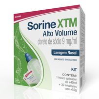 Sorine XTM Alto Volume 9mg/ml 30 Envelopes com 4,5g cada + 1 Frasco Aplicador de 240ml