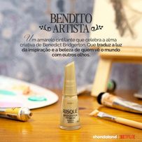 Esmalte Cintilante Risqué Bridgerton Bendito Artista 8ml