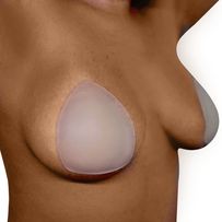 Adesivo de Silicone Reutilizável Para os Seios That Girl Summer Cor Marrom 1 par