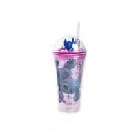 Copo com Led e Canudo 450ml Disney Stitch 1 unidade
