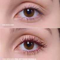 Máscara para Cílios Daillus Peel Off Panda Marsala 6g