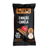 Barra de Frutas Natikos Maçã e Canela 30g