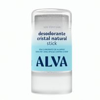 Desodorante Stick Alva Cristal Natural Sem Perfume 60g