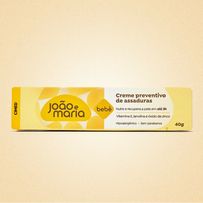 Creme Preventivo de Assaduras João e Maria 40g