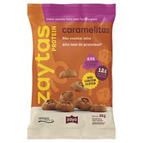 Snack Assado Zaytas Protein Caramelitas 35g
