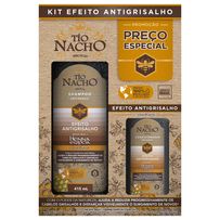 Kit Tio Nacho 1 Shampoo Efeito Antigrisalho 415ml + 1 Condicionador Efeito Antigrisalho 200ml