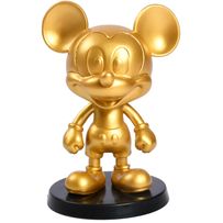 Brinquedo Miniatura Disney Mickey Dourado 1 unidade
