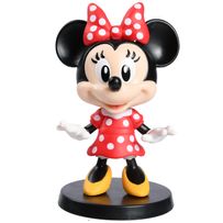 Brinquedo Miniatura Disney Minnie Vestido Vermelho 1 unidade