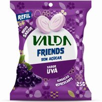 Pastilha Valda Friends Sachê Sabor Uva 25g