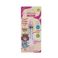 Seringa para Lavagem Nasal Munila Princesa Pink Tchau Funga Funga +6M 1 Seringa + 2 Adaptadores