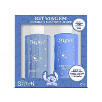 Kit Viagem Disney Stitch Creme Hidratante 200ml + Sabonete Líquido 200ml