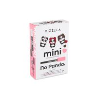 Kit Mini Máscaras para Cílios Vizzela 1 No Panda Cor Preta 3g + 1 No Panda Cor Marrom 3g + No Panda Cor Bordô 3g