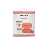 Kit Granado Terrapeutics Calêndula 1 Creme para Mãos 50ml + 2 Sabonetes em Barra 90g cada