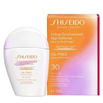 Protetor Solar Facial Shiseido Urban Environment Age Defense Oil-Free FPS30 30ml