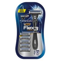 Aparelho de Barbear Bic Flex 3 Hybrid 1 unidade + 5 cargas