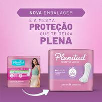 Protetor Longo Plenitud Femme Leves 14  unidades