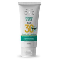 Protetor Solar + Repelente OAZ 2 em 1 FPS30 200ml