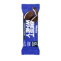 Barra de Proteína Atlhetica Nutrition Best Whey Sabor Cookies & Cream 49g