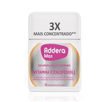 Suplemento Alimentar Addera Max 30 Comprimidos Revestidos