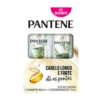 Kit Pantene Bambu Shampoo 400ml + Condicionador 175ml