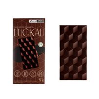 Chocolate Luckau 70% Cacau Sem Glúten Sem Lactose Sem Açúcar 75g