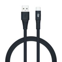 Cabo USB i2GO 1,2m Tipo C Preto 1 Unidade