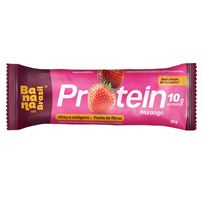 Barra de Proteínas Banana Brasil Sabor Morango 30g