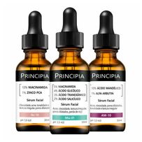 Kit Trio Antiacne NC-10 + Mix-01 + AM-10 Principia 3 Unidades de 30ml Cada