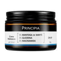 Creme Hidratante Principia Skincare Manteiga de Karité + Glicerina + Niacinamida CH-01 50g
