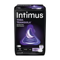 Absorvente Intimus Toda Tranquila Noturno Suave com Abas 24 unidades