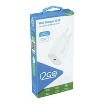 Carregador De Parede I2GO 1USB-C PD 20W 1 Unidade