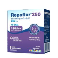 Repoflor 250mg Legrand Sabor Abacaxi 6 Envelopes