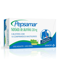 Pepsamar Sabor Menta 50 Comprimidos