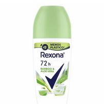 Desodorante Antitranspirante Roll-On Rexona Feminino Bamboo & Aloe Vera 50ml