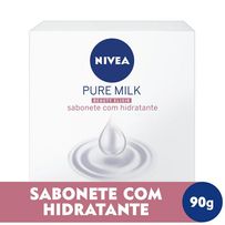 Sabonete em Barra Nivea Pure Milk Sensitive 90g