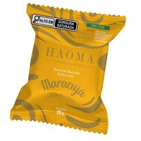 Barra de Chocolate Branco com Maracujá e Nibs de Cacau Haoma 25g