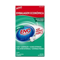 Pastilhas Mastigáveis Eno Sabor Menta 16 Comprimidos