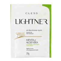 Pó Descolorante Rápido Cless Lightner +10 Menta e Aloe Vera 20g