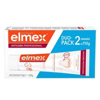 Creme Dental Elmex Anticárie Professional 2 Unidades de 110g Cada
