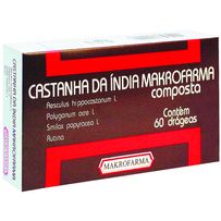 Castanha Da Índia Composta Makrofarma 60 Drágeas