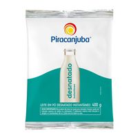 Leite Em Pó Piracanjuba Desnatado Instantâneo 400g