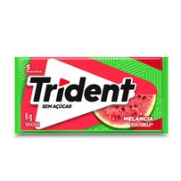 Goma De Mascar Trident Melância 5 Unidades